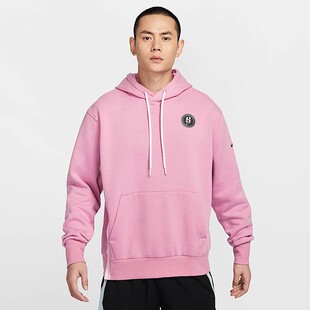 Nike耐克SABRINA萨布丽娜男子加绒篮球连帽衫粉色卫衣FV3206-699
