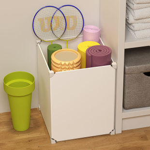 羽毛球拍收纳柜家用免安装 置物架球拍收纳神器球拍收纳柜子 壁挂式