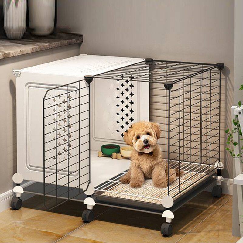 狗笼子小型犬带厕所分离