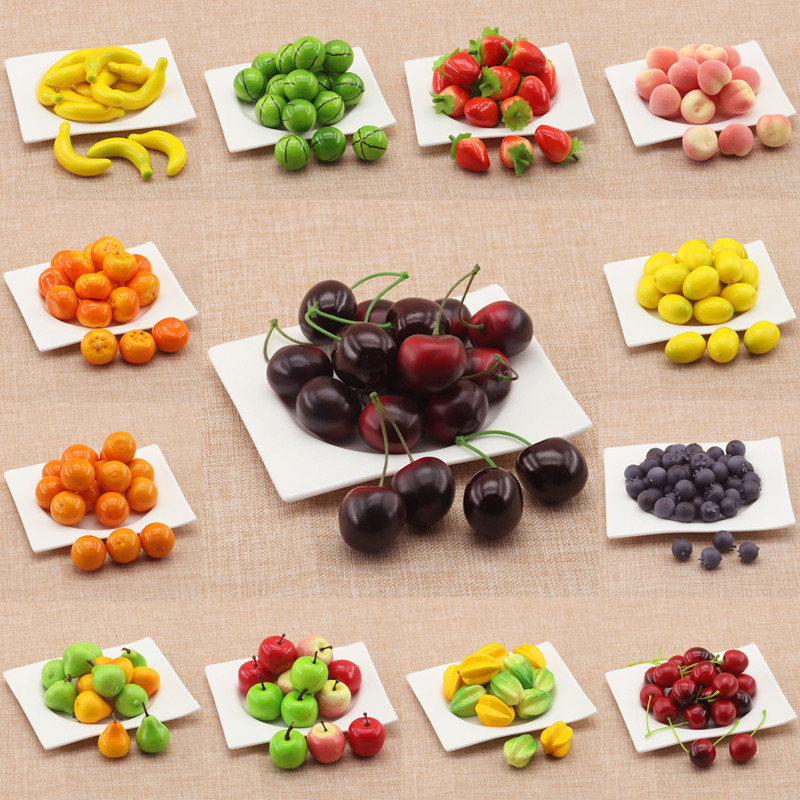仿真微缩水果小模型装饰拍摄道具