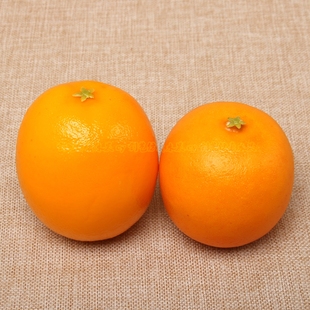 仿真水果蔬菜模型 橙子新奇士 水果店橱柜装饰摄影道具 幼教道具