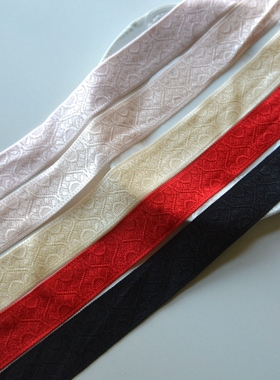 粉杏黄红黑无痕高弹力蕾丝花边内衣内裤睡衣领装饰手工DIY材辅料