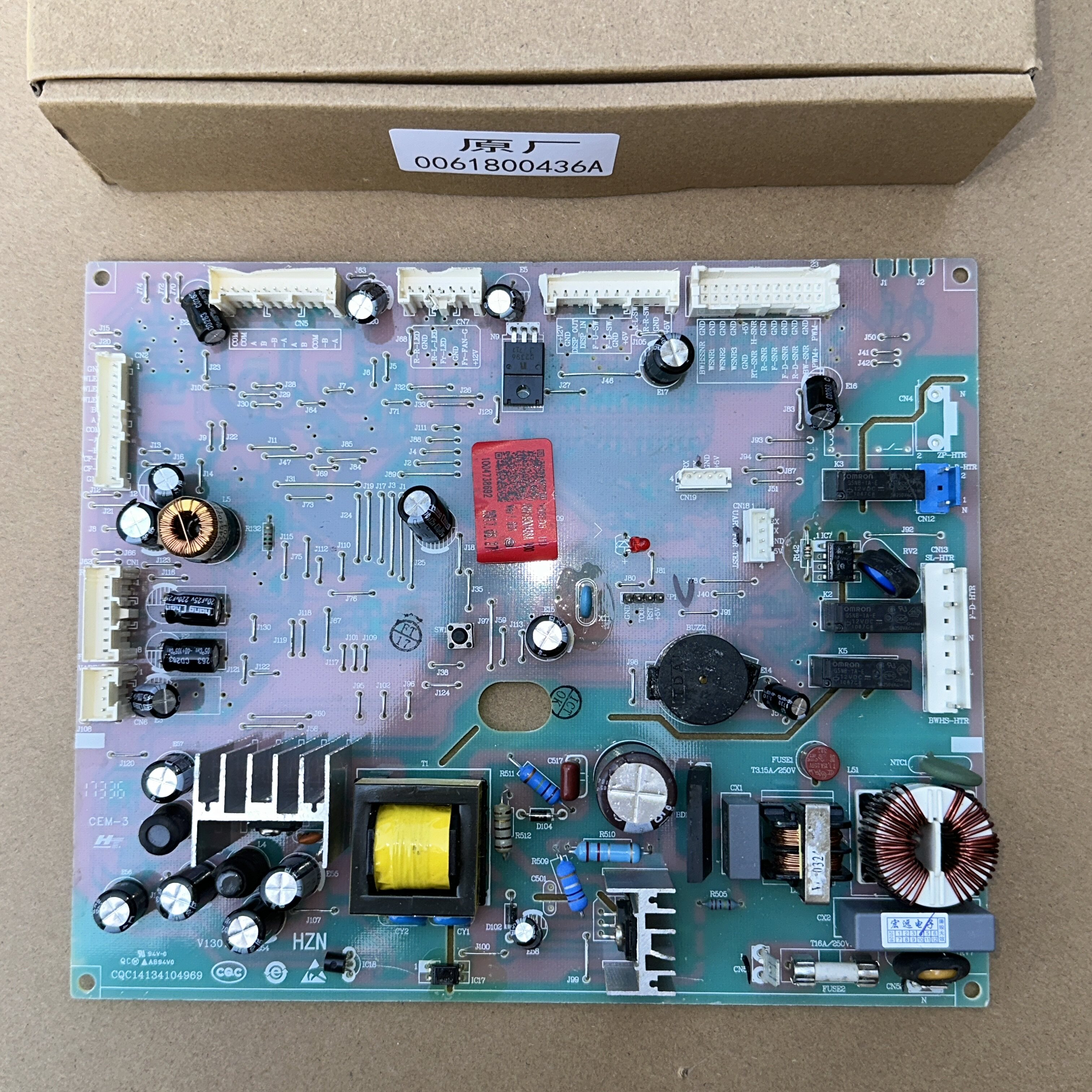 0061800436A适用海尔冰箱BCD-560WDCZ-556WDGTU1(EX)电脑控制主板