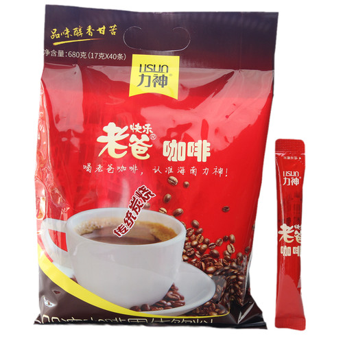 海南特产力神老爸炭烧咖啡40条