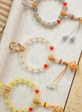 古风汉服香囊手串镂空香薰球桂花