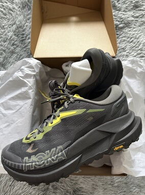 Hoka oneone JLAL mafate x 限量黑绿 越野跑鞋