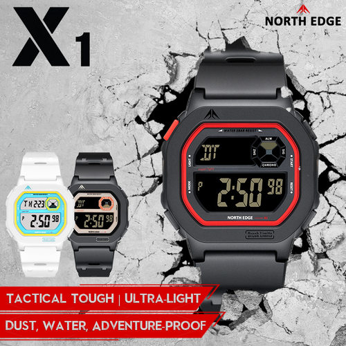 Waterproof Luminous Student Alarm Clock Stopwatch Electronic