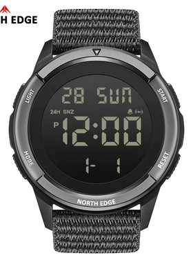 TERRAX Men's Digital Watches Stopwatch Countdown Light Watch