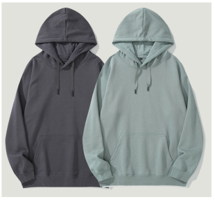 重磅连帽卫衣定制工作服印花logo同学聚会班服团体文化衫情侣diy