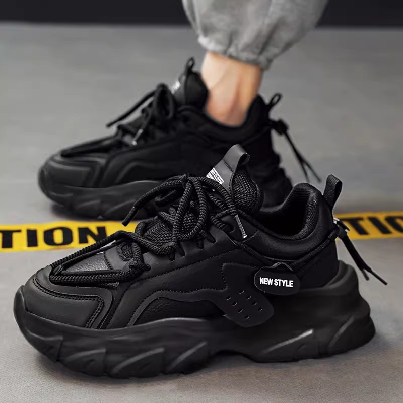 新款夏季百搭运动厚底增高老爹鞋