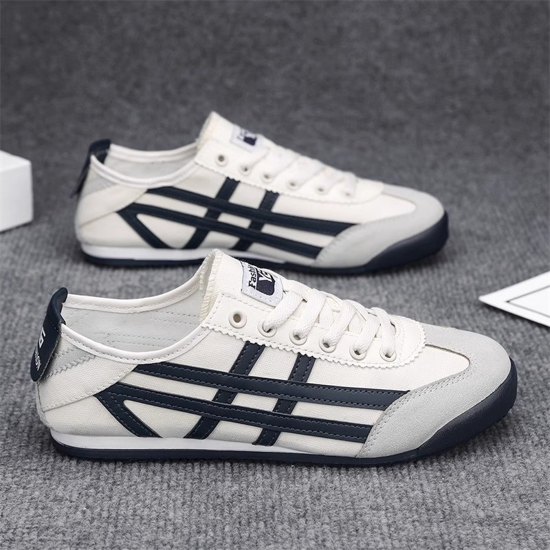 夏季透气一脚蹬休闲百搭帆布鞋