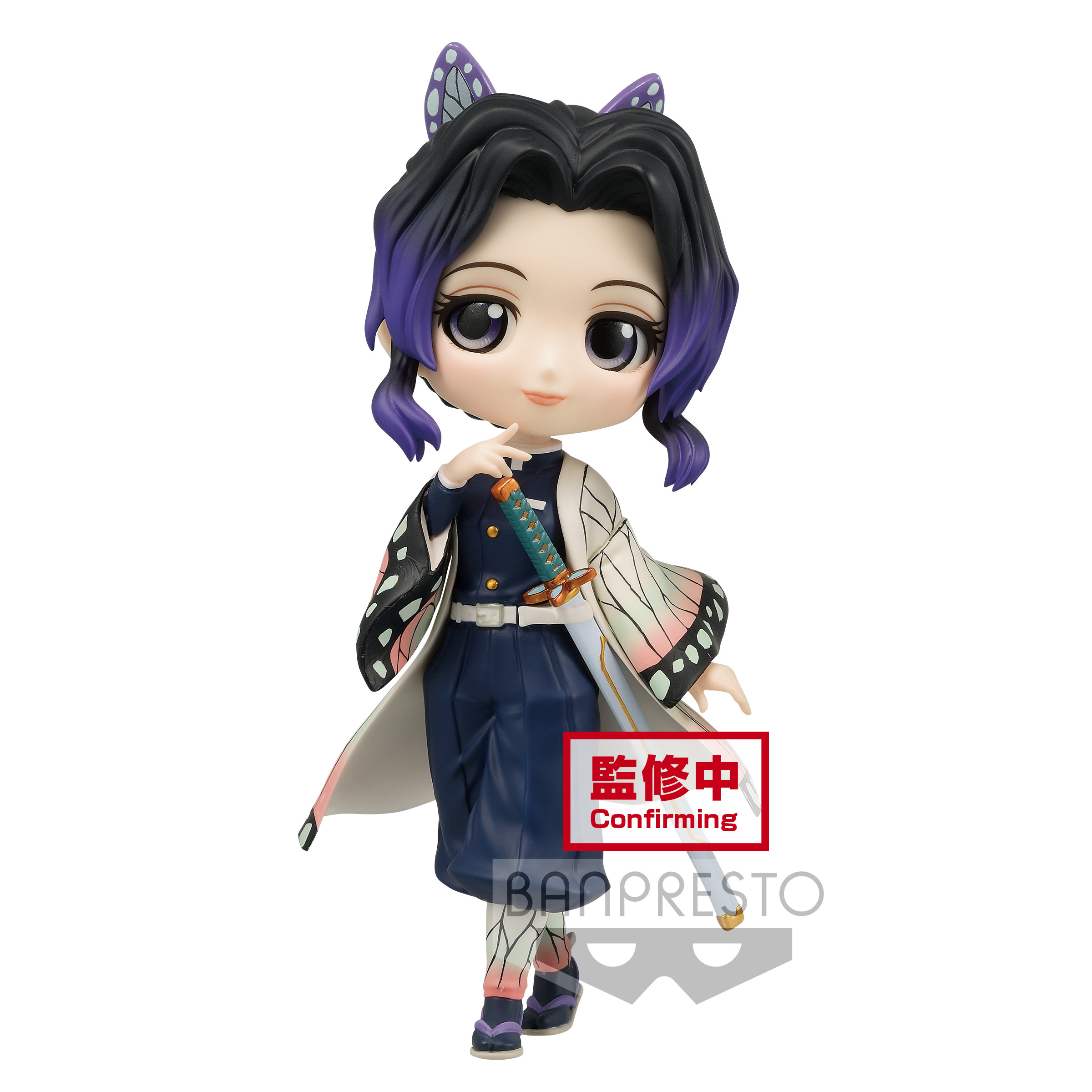 全新正版现货 眼镜厂 q posket 鬼灭之刃 虫柱 蝴蝶忍 q版 景品