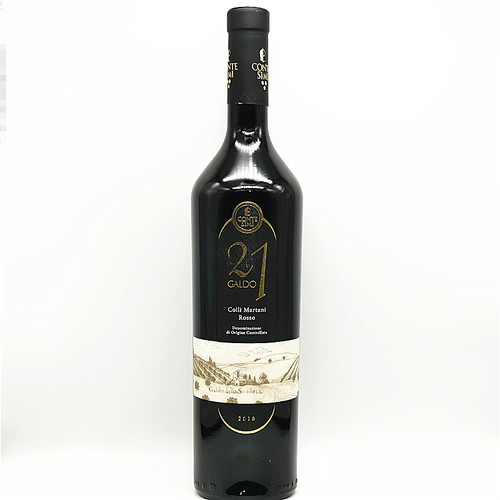 Conte Simi Colli Martani Ross意大利进口西米公爵干红葡萄酒