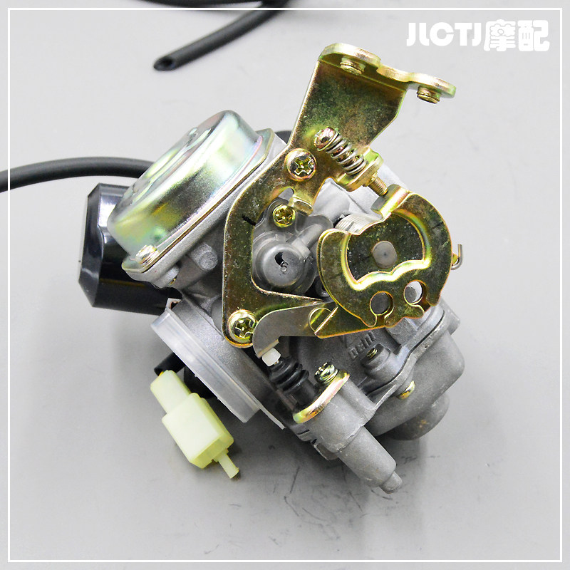 适用雅马哈国三巧格鬼火100cc双油门线德利原装真空化油器