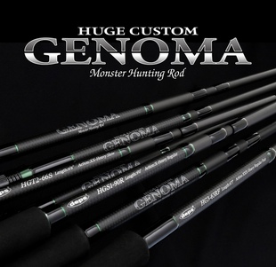 deps HUGE CUSTOM GENOMA Moster Hunting Rod远征旅行路亚杆