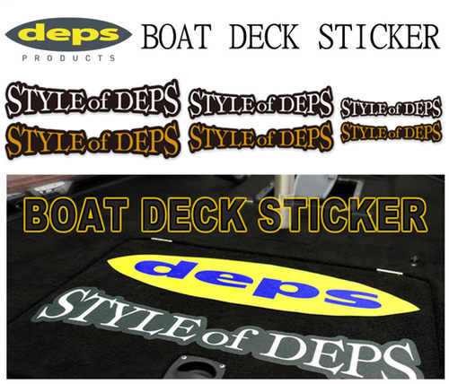 【巴拉咕嗒路亚】deps BOAT DECK STICKER STYLE OF DEPS船甲板贴