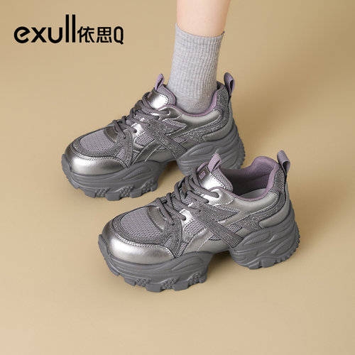 依思q2025春季新款老爹鞋