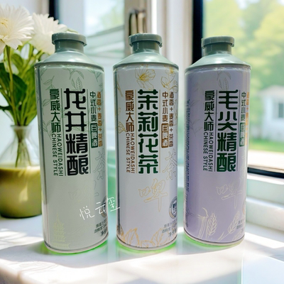 豪威中式啤酒山东中式小麦白啤酒