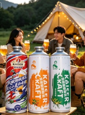 凯撒精酿原浆1L原浆醇香