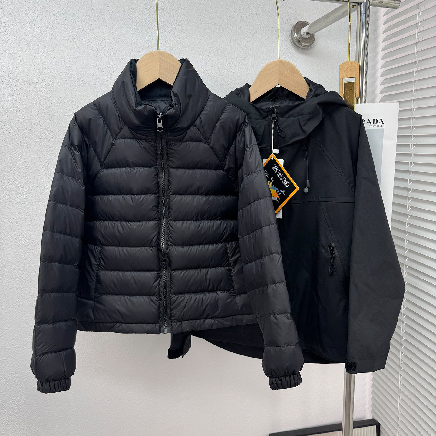 2025冬季新款儿童冲锋衣羽绒服