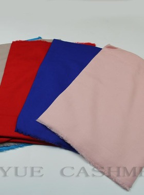 特惠款 精纺四边穗 斜纹羊绒披肩 围巾/秋冬欧美女