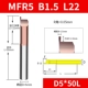 MFR5B1.5L22*D5*50L