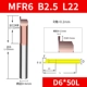 MFR6B2.5L22*D6*50L