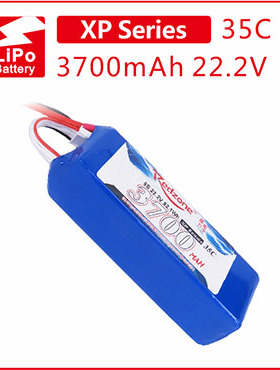 富力电池Redzone lipo 35C 3700mAh 22.2V  直升机锂电池6S电池