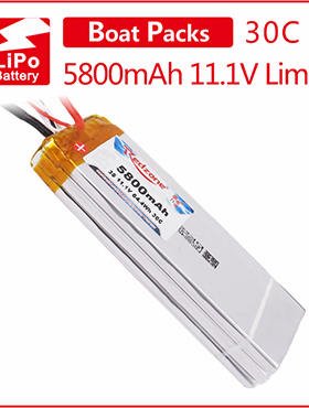 富力电池Redzone lipo 30C 5800mAh 11.1V 训练 Energy Limiter3S