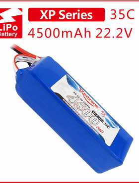 富力电池Redzone lipo 35C 4500mAh 22.2V  直升机电池锂电池6S