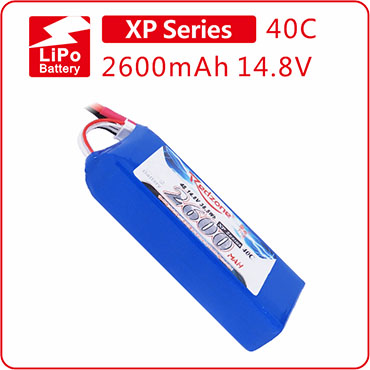 富力电池Redzone lipo 40C2600mAh14.8V航模电池涵道飞机电4S电池-封面