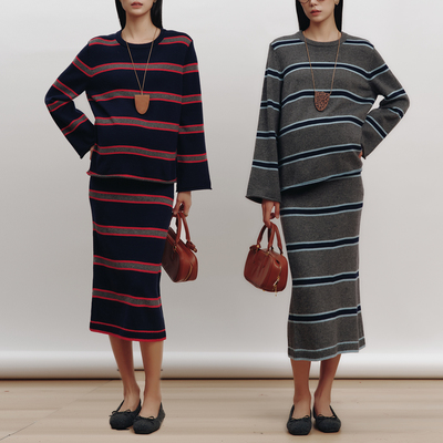 BELLYWEAR洋气遮孕肚半裙套装