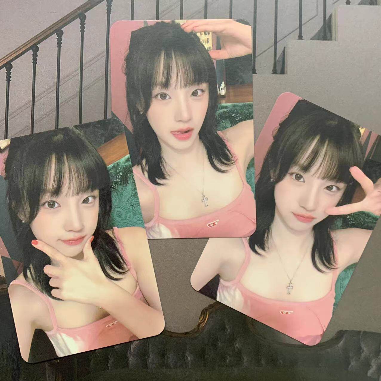 ins风可爱小熊明信片韩国