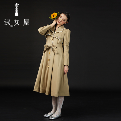 淑女屋官方旗舰店莎翁情史风衣 ⑤