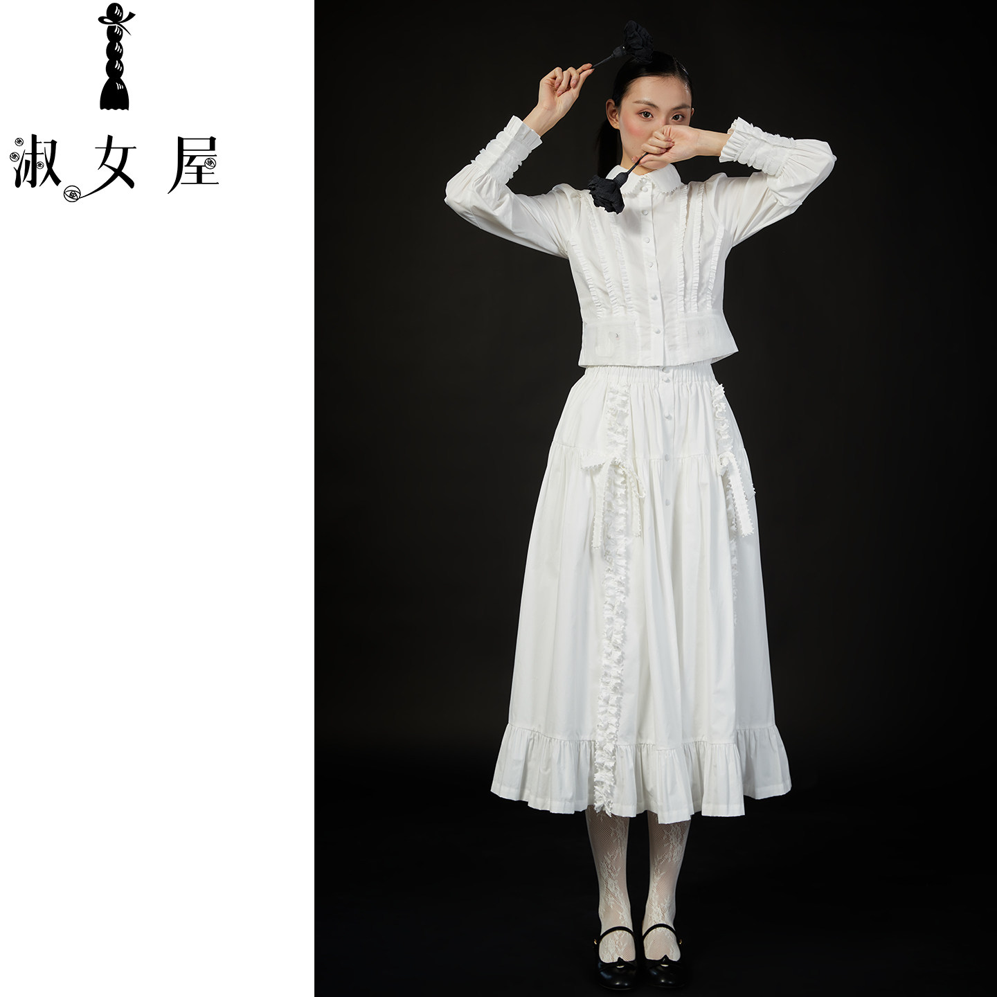 淑女屋官方旗舰店天鹅湖的故事天鹅湖纯洁套装