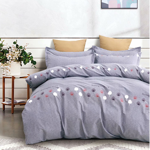 220x240磨毛 单件单个ins简约纯色北欧1.8x2.0 纯棉被套一件