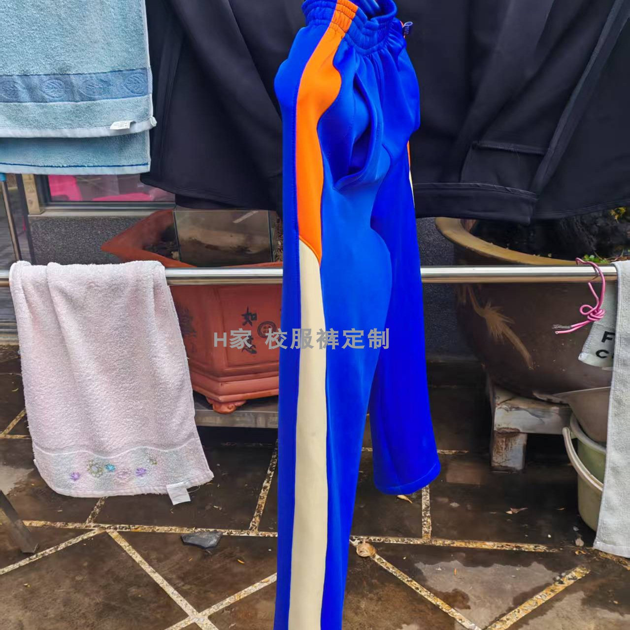 兰坪城区二小来图定制宝蓝校服裤工作服/校服/商务服
