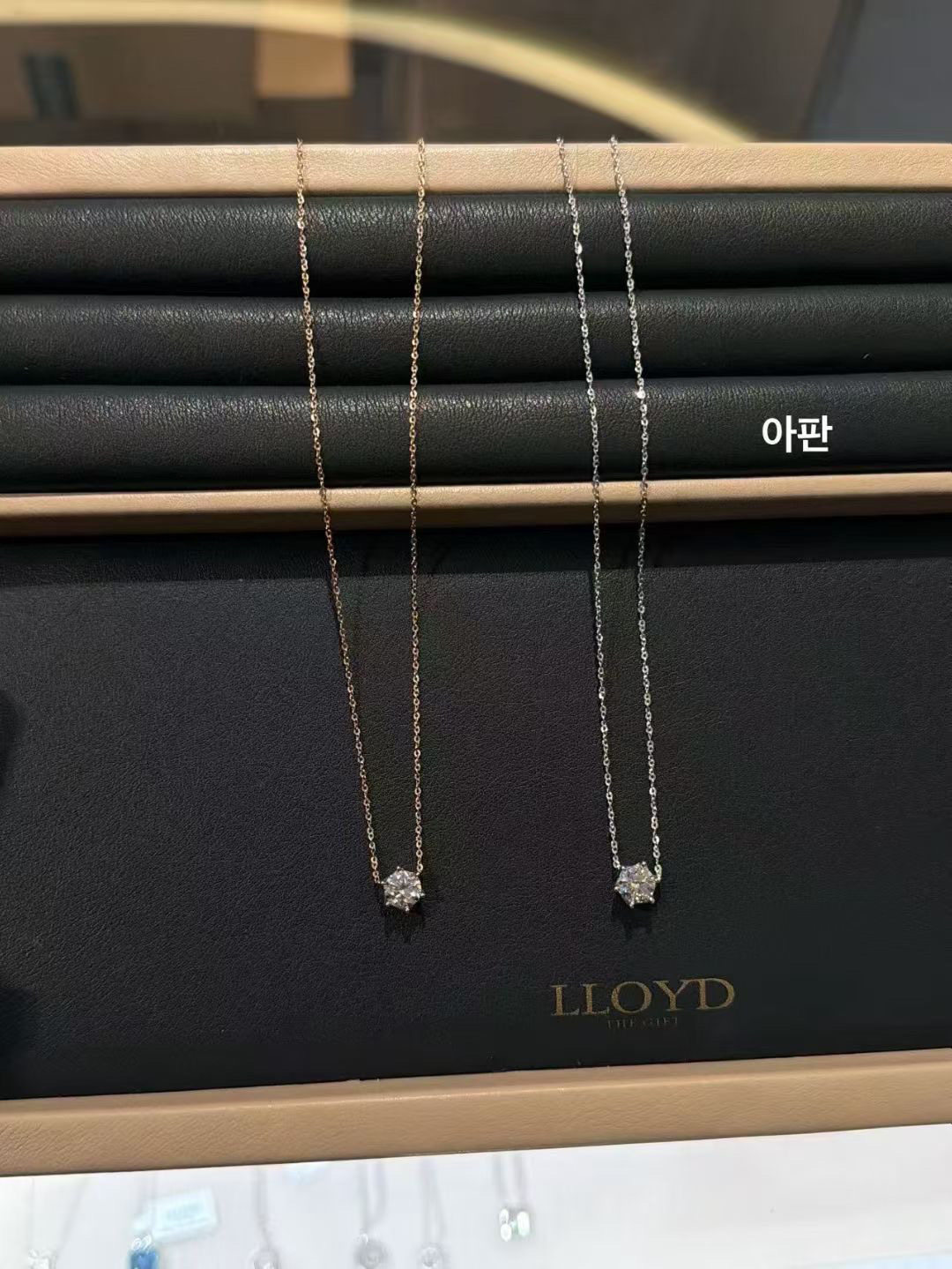 韩国专柜正品LLOYD 925银饰项链