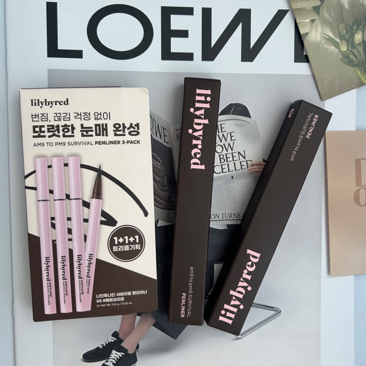 韩国lilybyred眼线液笔眼线