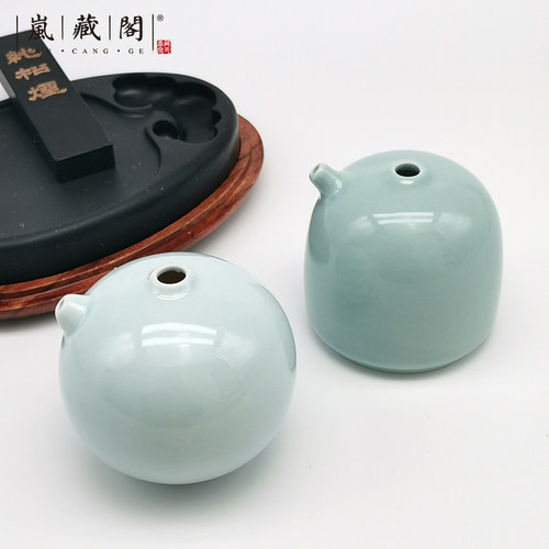 砚滴水滴水盂墨条砚台墨汁书法