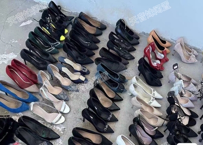 （保密发货）二手高跟鞋尖头防水台鱼嘴细跟单鞋凉高跟随机闲置