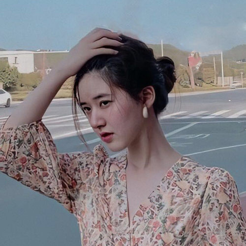 小众银针米白色耳圈赵露思同款