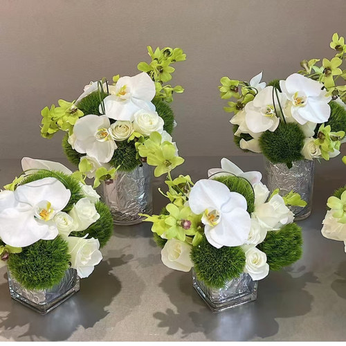 玻璃钢鲜花桌花讲台花签到花鲜花生日布置鲜花上海同城鲜花速递