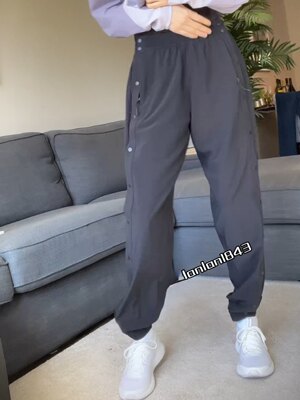 酒红冰兰Vancouver代购 Lululemon Tear-Away MidRise Track Pant