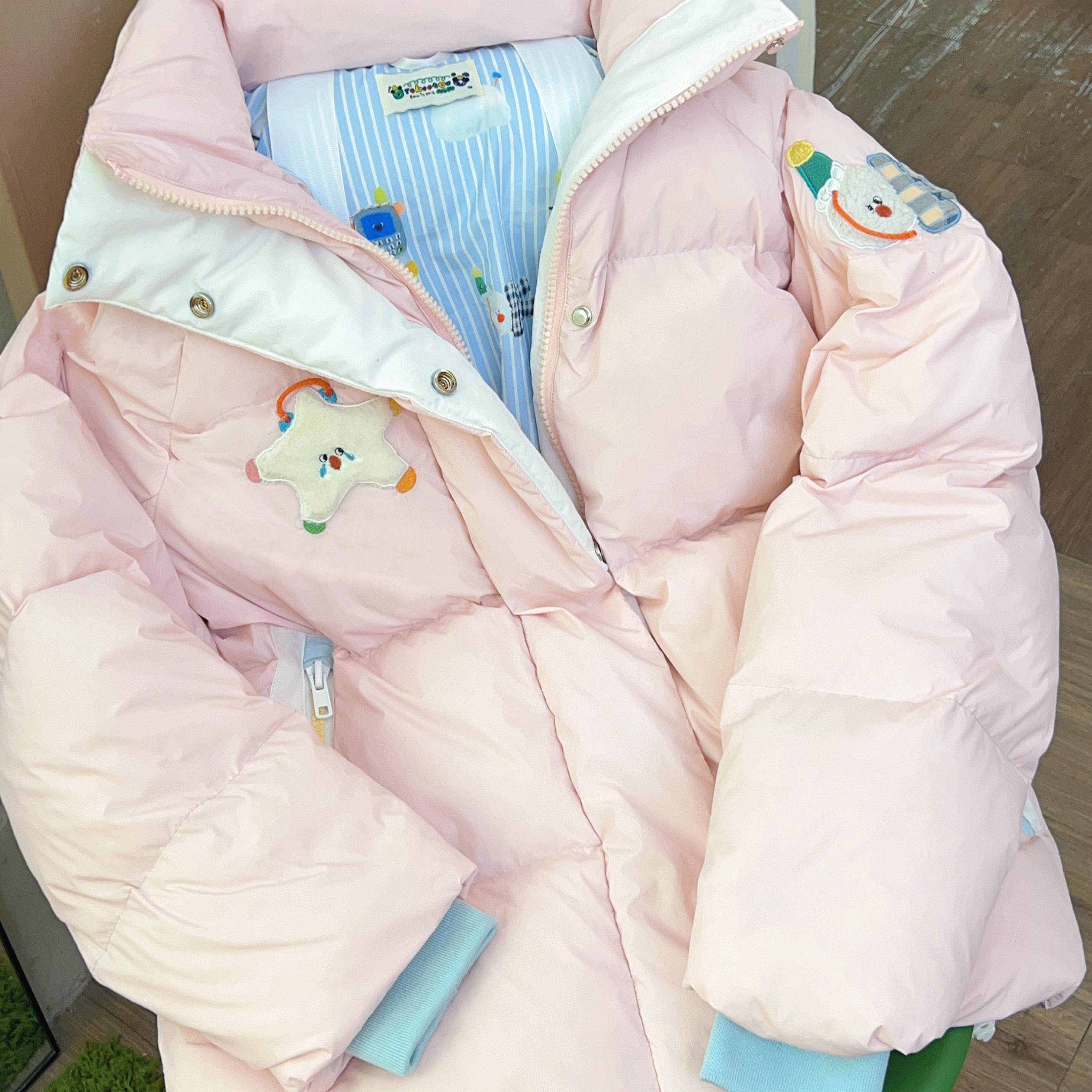 Robootoo 原创童趣可爱免洗三防面料新国标90%白鸭绒180g±羽绒服,女装/女士精品,羽绒服,淘宝优惠券,粉丝福利购,淘宝优惠卷