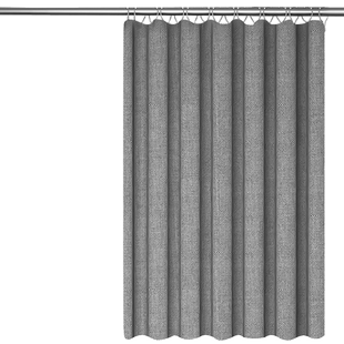 宝优妮浴帘卫生间浴室挡水洗澡防霉免打孔防水布淋浴折叠隔断门帘