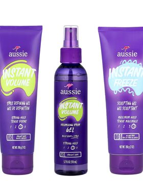Aussie即刻蓬松丰盈造型喷雾凝胶