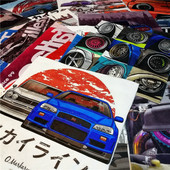 LB宽体轮毂卡钳款 Hellaflush EVO 饰毛巾擦车毛巾GTR JDM汽车装