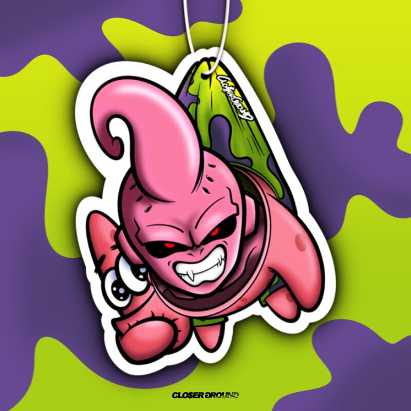 汽车香片恶搞派大星布欧车载持久香薰香氛片车内除异味挂网红件饰