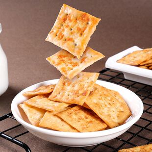 香葱爆鸡汁味苏打饼干火爆鱿鱼味整箱解馋小零食咸味薄脆休闲食品